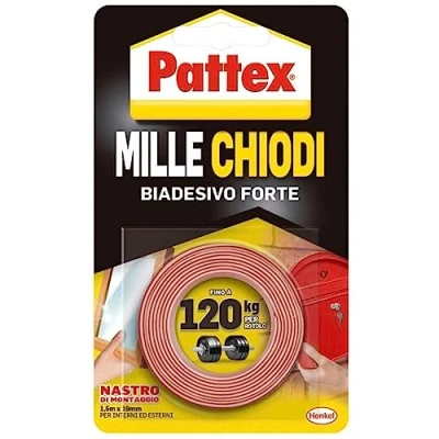 Imagen de Pattex 1415580 Cinta de montaje (19 mm x 1,5 m)