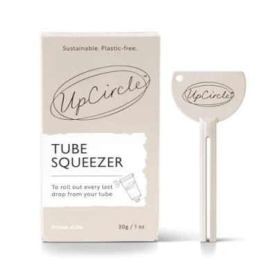 Imagen de UpCircle Llave exprimidora de tubos, 100% libre plástico + metal, la manera perfecta obtener hasta última gota, accesorio baño sostenible
