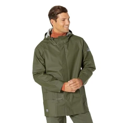 Imagen de Helly Hansen Mandal, 70129_480 L Chaqueta Impermeable, L, Verde