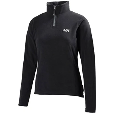 Imagen de Helly Hansen W Daybreaker 1/2 Zip Fleece Forro polar, Negro, S Mujer