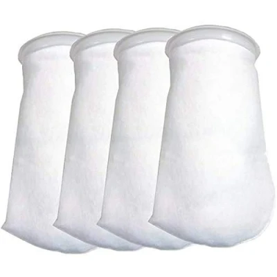 Imagen de Namvo 4pcs 200 Micron Fish Tank Acuario Marine Sump Fieltro Pre Filtro Calcetines Bolsas 200um