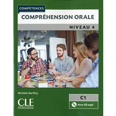 Imagen de Compréhension orale. Nivel 4 c1 (libro + cd)