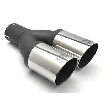 Imagen de ULTER SPORT ‎N2 08 1*/50 Cola de Escape 80mm redondo Acero fino 280mm