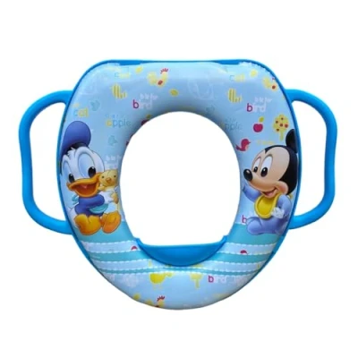 Imagen de Reductor WC para niños Mickey y Donald Baby Disney adaptador water universal con asas