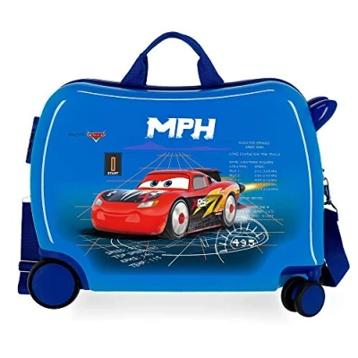 Imagen de Disney Cars Rocket Racing, Maleta Infantil Niños, Azul (Blue), Media