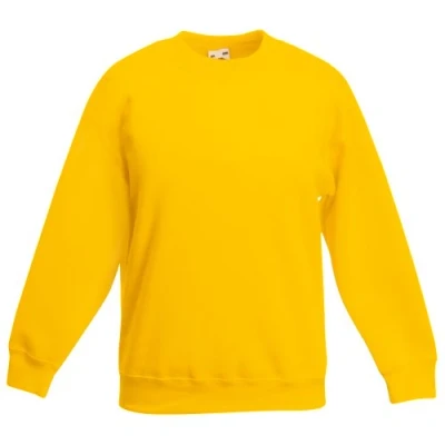 Imagen de Fruit Of The Loom Sudadera de Cuello Redondo clásico, manga larga para niño Girasole 3 4 Años