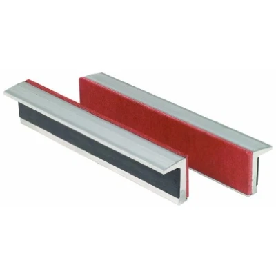 Imagen de KS Tools 914.0090 Mordazas protectoras de aluminio con revestimiento goma para tornillo banco, 100 mm
