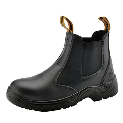 Imagen de SAFETOE Botas de Seguridad Hombre Trabajo CE S3 8025 con Punta Acero Impermeables (Talla 38, Negro)