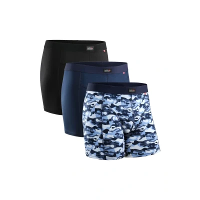 Imagen de Danish Endurance Classic 3 PACK Culotte, Hombre, Talla: 3XL, Multicolour black navy blue camouflage