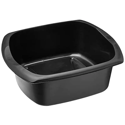 Imagen de Addis 505591 Palangana Rectangular (9,5 L), Color Negro