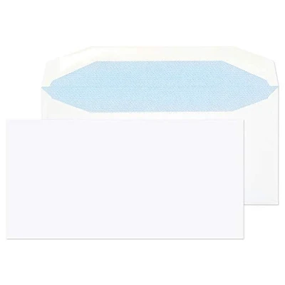 Imagen de Purely Everyday DL 110x220mm 90gsm Mailer Gummed Envelope White (Pack of 1000)