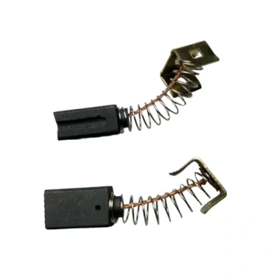 Imagen de Trade Shop Escobillas de carbón para motor (2 unidades, 6,3 x 8 13,5 mm, compatibles con amoladora angular Einhell TC AG 125, 125/850, 115/850, 850)