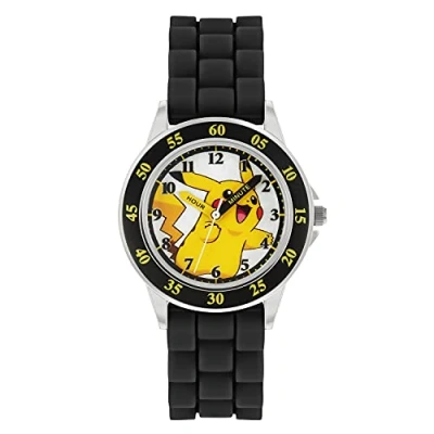 Imagen de Pokémon Reloj Analógico para Unisex niños de Cuarzo con Correa en Silicona POK9048