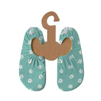 Imagen de Slipstop Zapatos de Playa para niños, Antideslizantes, protección Solar UPF 50+, Margarita Menta, 27/29 EU