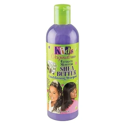 Imagen de Champú infantil orgánico de Africa&#039;s Best, manteca karité, 355 ml