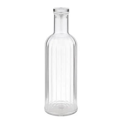 Imagen de APS 10748 Botella de silicona transparente (9 x 28,5 cm, 1 litro, MS, silicona)