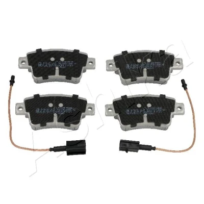 Imagen de ASHIKA 51 00 0215 Juego de pastillas freno Eje trasero con contacto avisador desgaste FIAT: Punto Evo Hatchback, III Hatchback