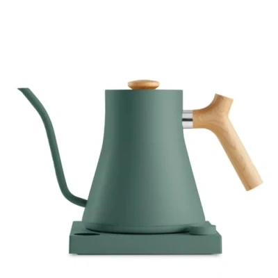 Imagen de hervidor eléctrico de cuello cisne Fellow Stagg EKG Café filtrado a mano (pour over) y tetera Calentador agua acero inoxidable Verde