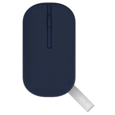 Imagen de Ratón Inalámbrico Asus Md100 Ambidiestro Color Lilac Mist + Brave Green