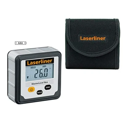 Imagen de Laserliner 081.260A nivel Negro, Gris Niveles (Electrónico, Gris, LCD, De plástico, AAA, 1,5 V)