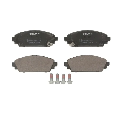 Imagen de DELPHI LP1526 Juego de pastillas freno con avisador acústico desgaste Chapa antichirridos accesorios HONDA: CIVIC 7 Hatchback