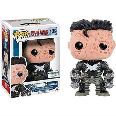 Imagen de Funko FunkoBOBUGT677 Captain America Civil War POP! Vinyl Cabezón Crossbones (Unmasked) 10 cm