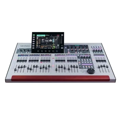 Imagen de Behringer WING Consola de mezcla digital estéreo completa 48 canales y 28 buses con superficie control 24 atenuadores pantalla táctil 10&quot;