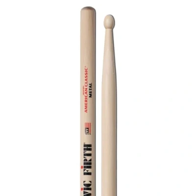 Imagen de Vic FIrth Baquetas de la serie American Classic® METAL Madera nogal Punta