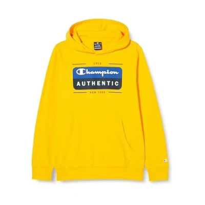 Imagen de Champion Legacy Graphic Shop B Ultralight Powerblend Fleece Sudadera con Capucha, Dorado, 15 16 Años Niños y Adolescentes