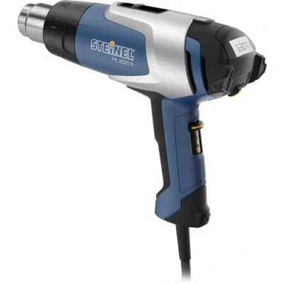 Imagen de Steinel HL 2020 E Pistola de aire caliente, Potencia 2200 W, Temperatura 80 630 C, Caudal 3 niveles 150/300/500 l/min, calor con visualizador LCD, 352202