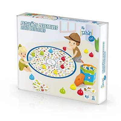Imagen de UNVI PEQUEÑOS Detectives TACHAN Juegos de Mesa, Multicolor (709T00636)