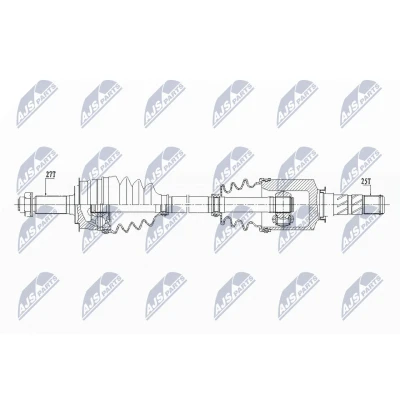 Imagen de NTY NPW SB 027 Árbol de transmisión