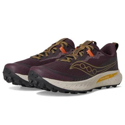 Imagen de Saucony Peregrine 15 Zapatillas de trail running, Hombre, Talla: 40.5, Wine/kodiak Zapatos