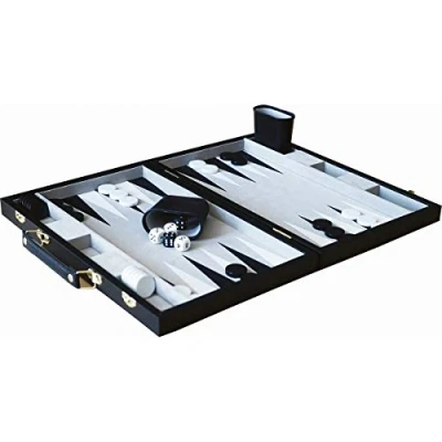 Imagen de Piatnik 634581 Backgammon en maletín (tamaño pequeño)