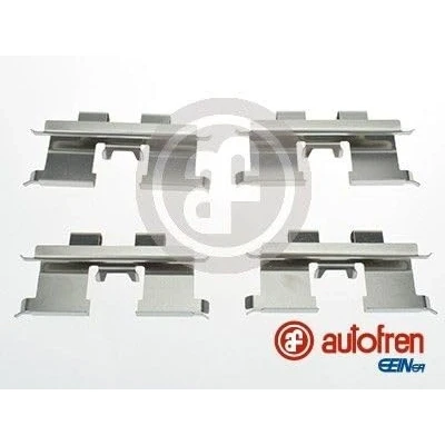 Imagen de AUTOFREN SEINSA D42689A Kit de accesorios, pastillas frenos Eje trasero SSANGYONG: Rexton / 2, Kyron, Musso SUV, HYUNDAI: Tucson, Getz