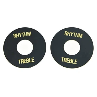 Imagen de KAISH 2 piezas negro con dorado LP interruptor de palanca guitarra para Les Paul