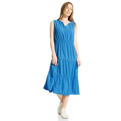 Imagen de CECIL B144072 Estructura Vestido Midi, Azul, M Mujeres