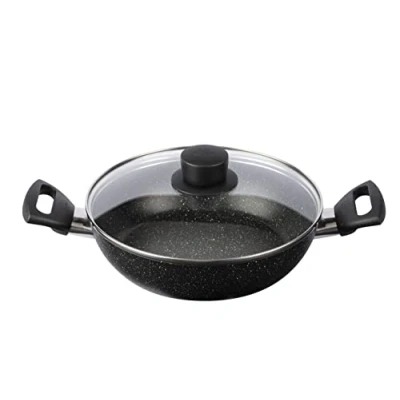 Imagen de BALLARINI Vipiteno Cacerola con tapa, antiadherente, aluminio, redonda, 24 cm