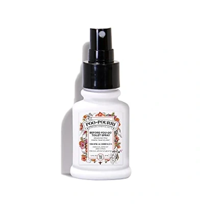 Imagen de Poo Pourri Toilet Spray Tropical Hibiscus 41 ml. refreshing blend of hibiscus, apricot and citrus natural essential oils