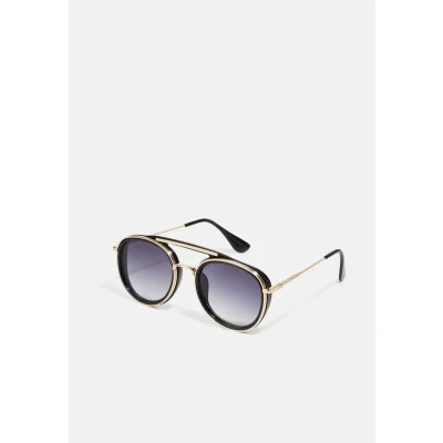 Imagen de Urban Classics Sunglasses Ibiza WITH Chain Unisex Gafas de sol black/goldcoloured, Hombre, Talla: One Size, Black/gold coloured