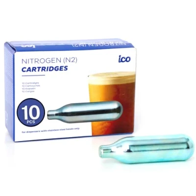 Imagen de Impeccable Culinary Objects (ICO) ICON2 10 N2 Nitro Cartucho de café, acero