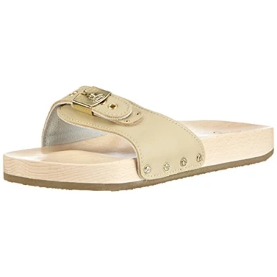 Imagen de Scholl PESCURA Flat sand Zuecos adultos unisex, Beige (sand), 44
