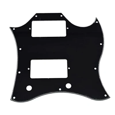 Imagen de Dopro American Standard SG Golpeador de cara completa para guitarra USA Special, color negro, 3 capas