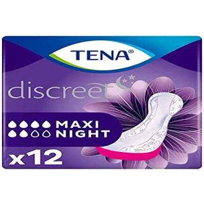 Imagen de Tena Discreet Maxi Night Set de 12 unidades