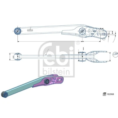 Imagen de FEBI BILSTEIN 182068 Barra oscilante, suspensión de ruedas ALFA ROMEO: Giulietta Hatchback, Furgón