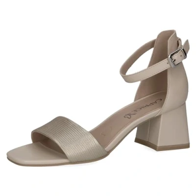 Imagen de CAPRICE 9 28302 42, Sandalia con talón Mujer, Crema Comb, 39 EU
