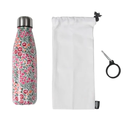 Imagen de Botella Térmica Cook Concept 500ml. Flores + Accesorios