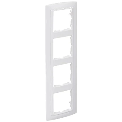 Imagen de Simon 82640 30 marco 4 elemento s 82 monocolor blanco nieve Ref. 6558230162