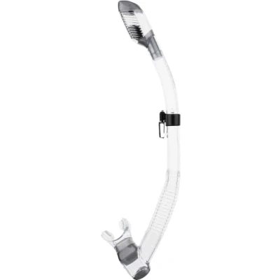 Imagen de Cressi Schnorchel Dry Snorkel, Unisex, Multicolor (Transparente/Azul royal), Talla única