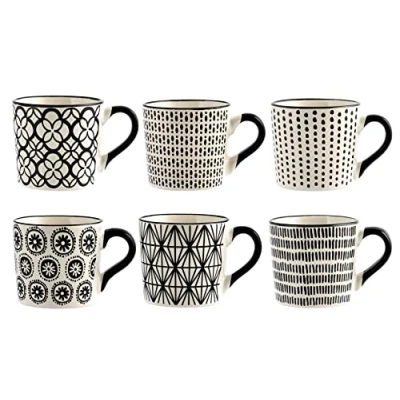 Imagen de H&amp;h set 6 tazze t vhera in stoneware cc 220